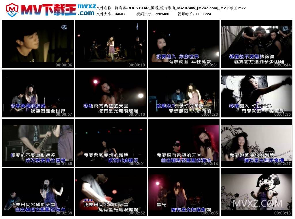 陈宥臻-ROCK STAR_国语_流行歌曲_MA107485